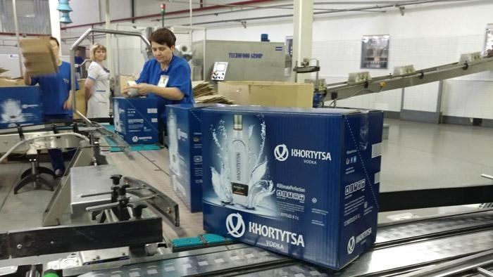 packaging khortytsa vodka