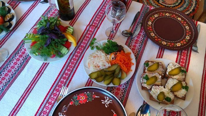salo and vegetables