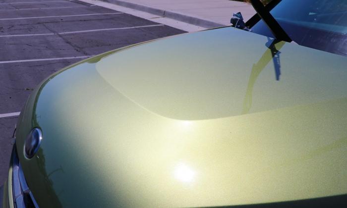 clean and shiny car after using armor all ultra shine wash wipes