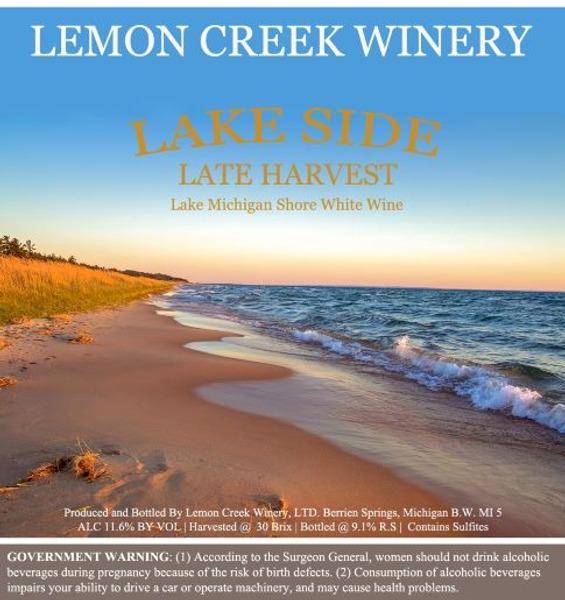 lakeside late harvest lemon creek