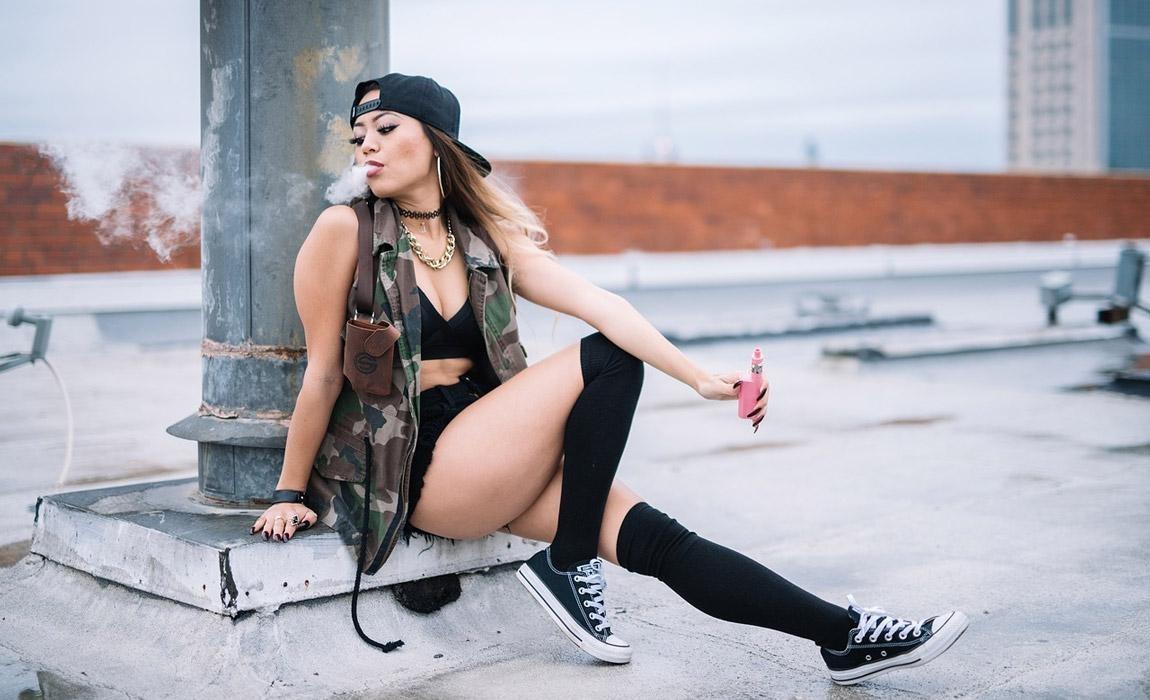 Vaping has influenced fashion for both men and women.