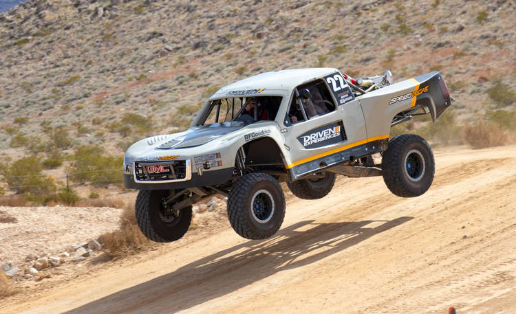 baja trophy truck driving experience at speed vegas nevada