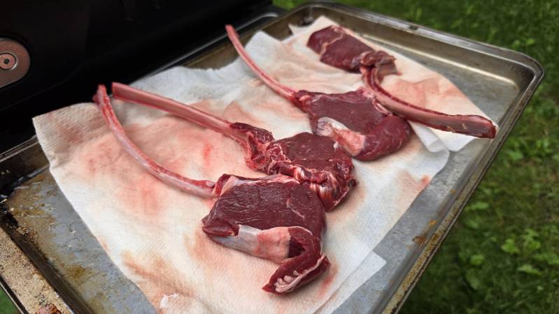 Venison Tomahawk Steaks 