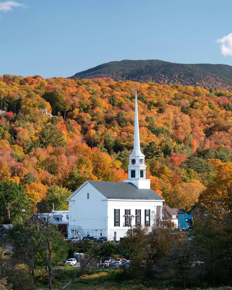 stowe vermont fall colors