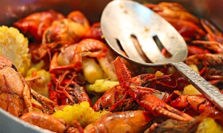 Boiled Crawfish Viejas Casino Buffet