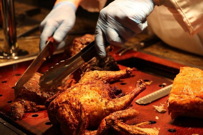 carving station