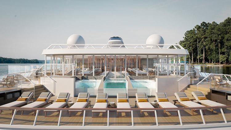 aquavit terrace viking octantis cruise ship in the great lakes expedition cruise