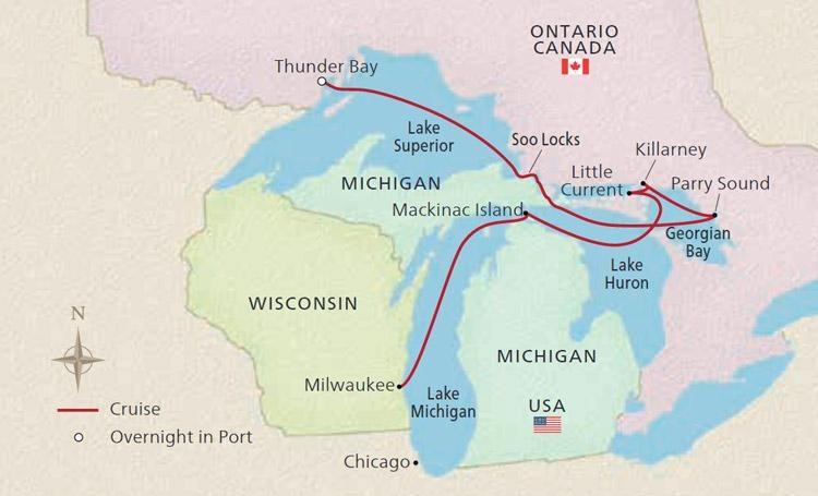 viking expedition great lakes explorer cruise
