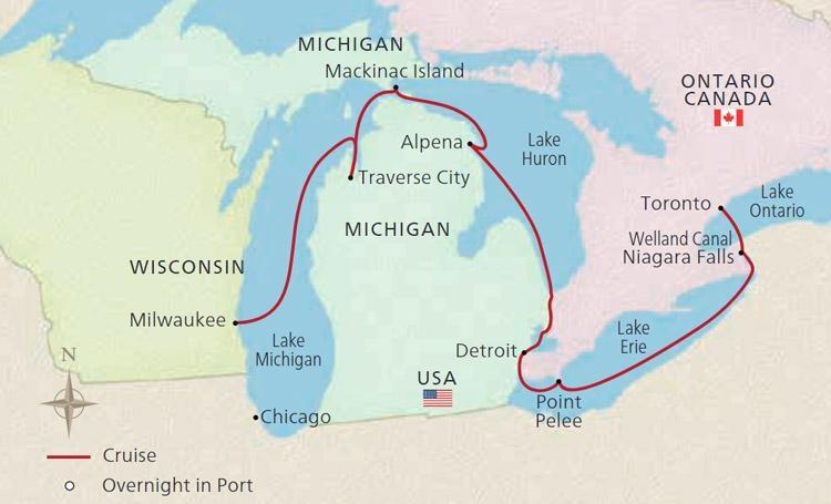 viking expedition niagra and the great lakes cruise