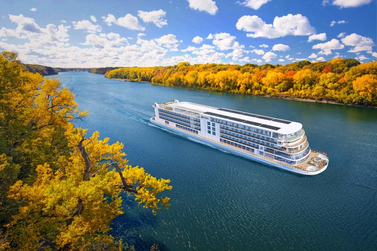 cruising the mississippi river in autumn on viking mississippi river cruise