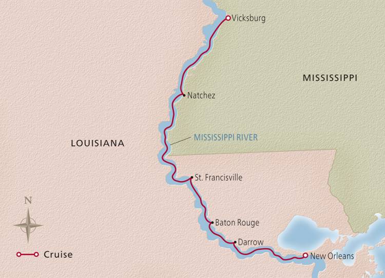 americas great river viking mississippi river cruise itinerary