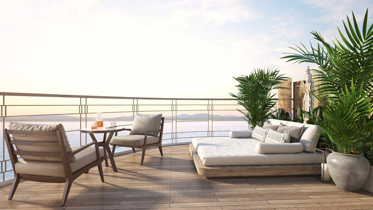 viking saigon explorer suite balcony