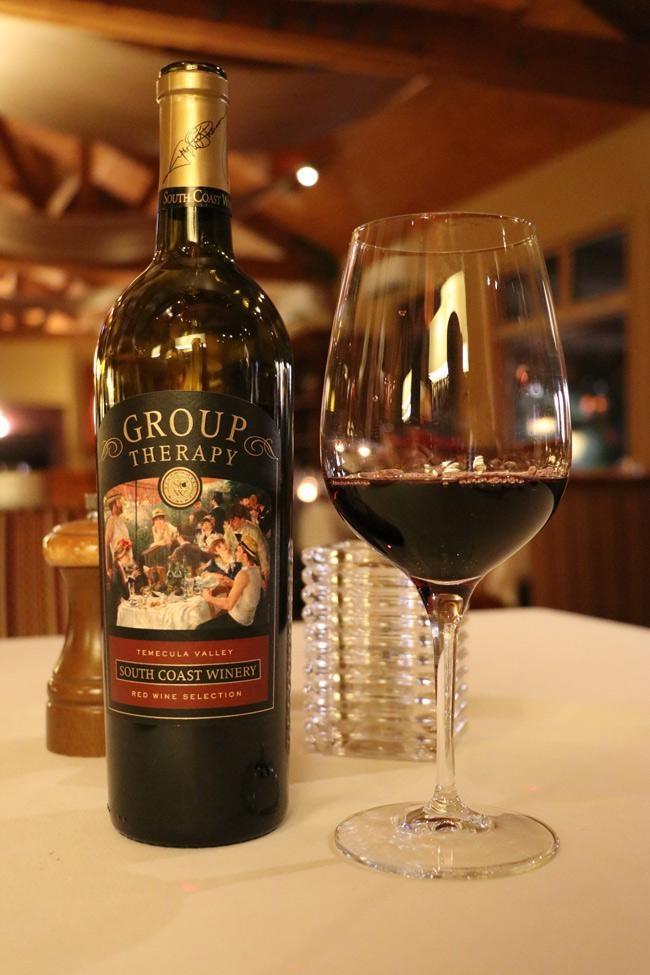 group therapy south coast winery
