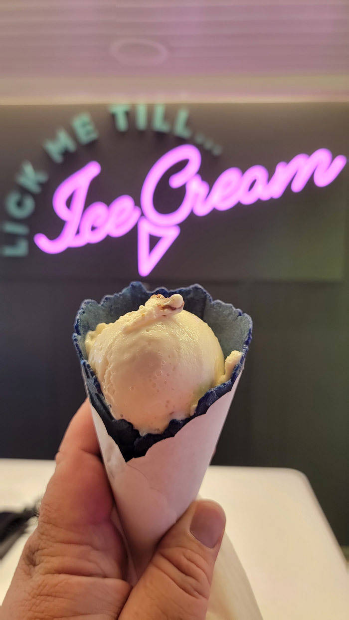 hand dipped ice cream