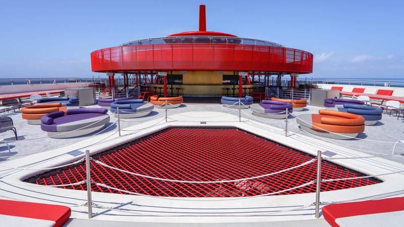 virgin voyages athletic club exterior the net