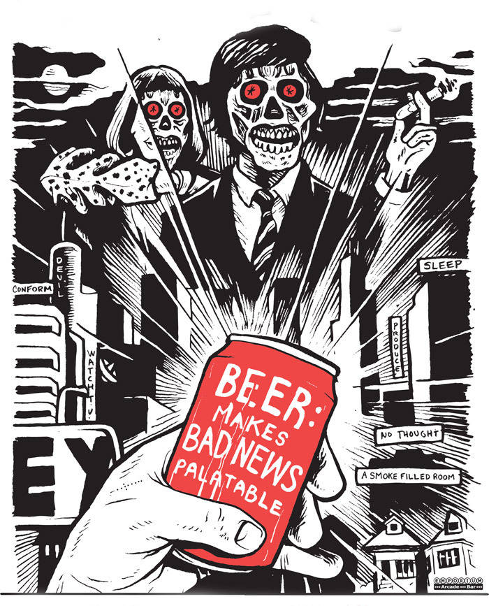 beer makes bad news palatable vox populi dipa solemn oath brewery