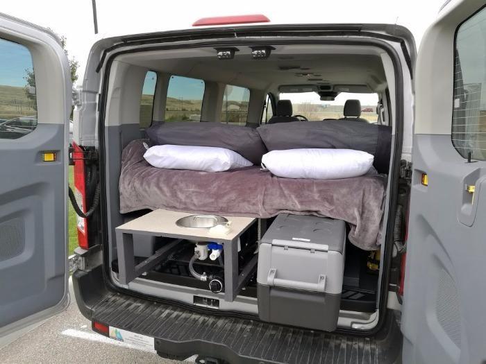 back of wandervan