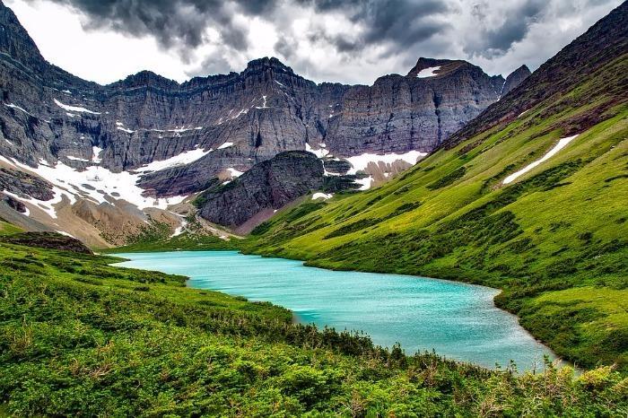 cracker lake glacier national park montana