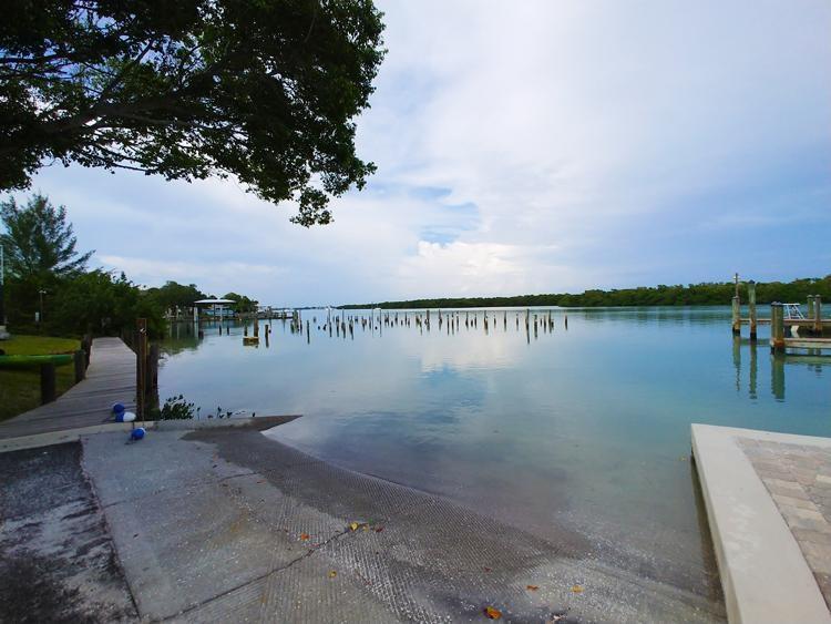 boat ramp and lemon bay