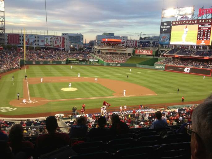 washington nationals baseball stadium in washington dc