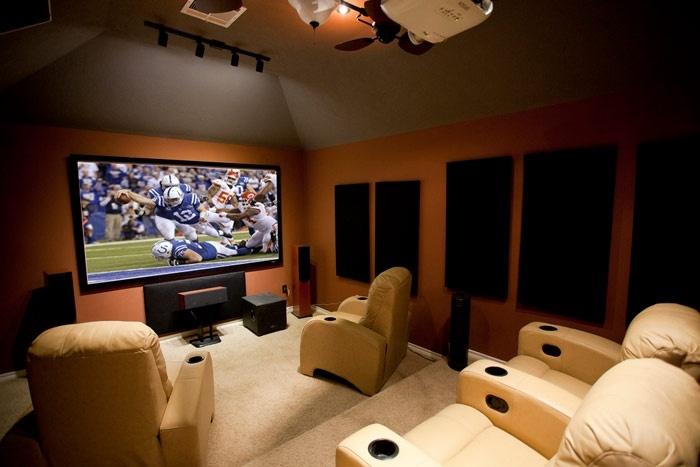 home theater football