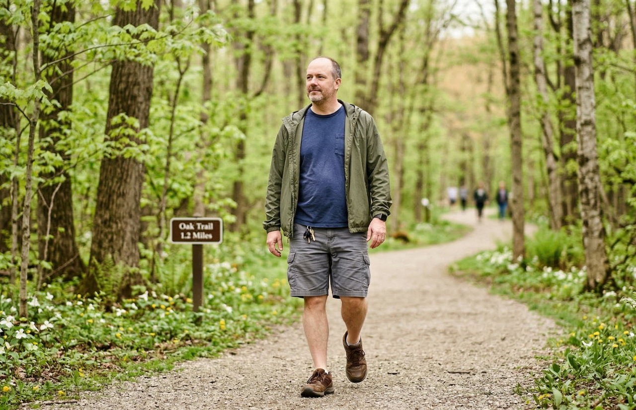 walking is a great way to lose weight for men over 40