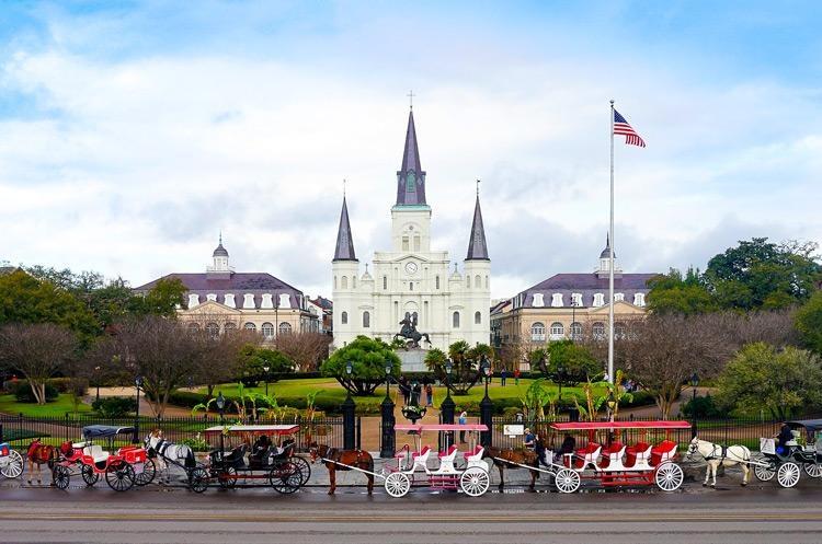 Jackson Square in New Orleans