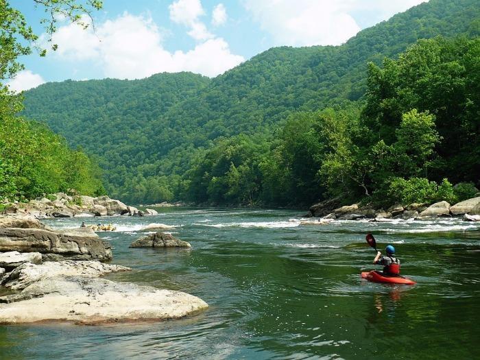 west virginia kayaking new river