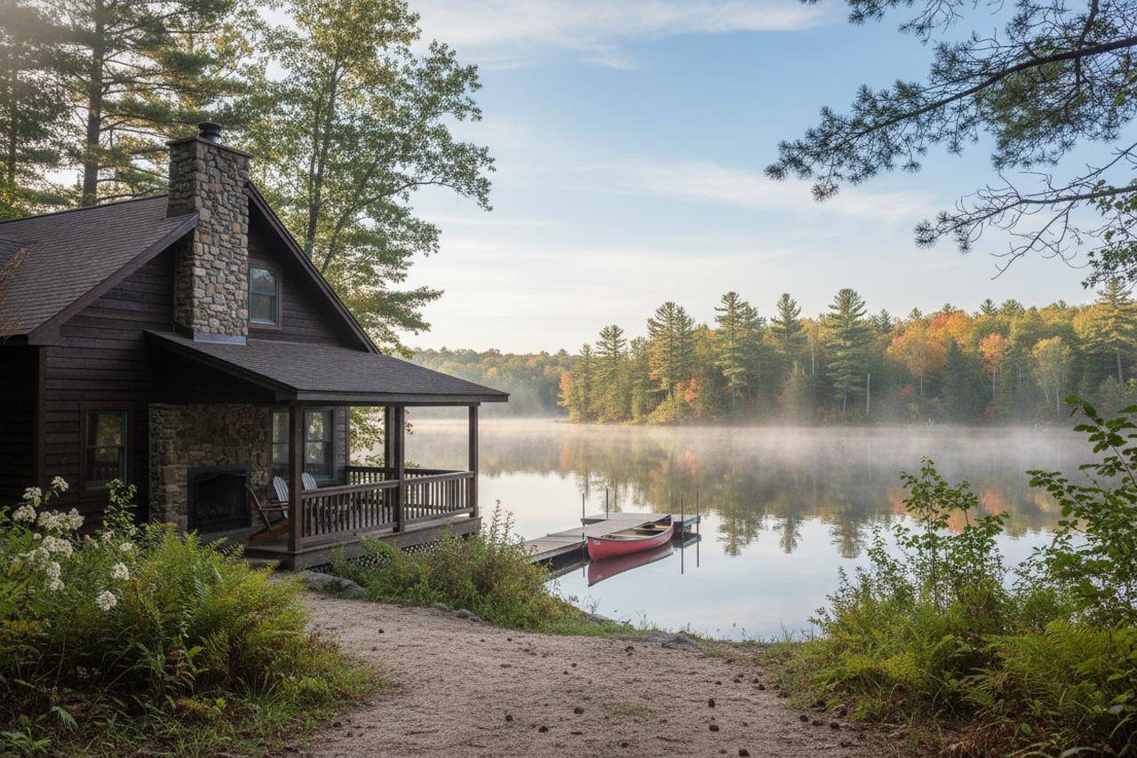 second home vacation cottage in michigan