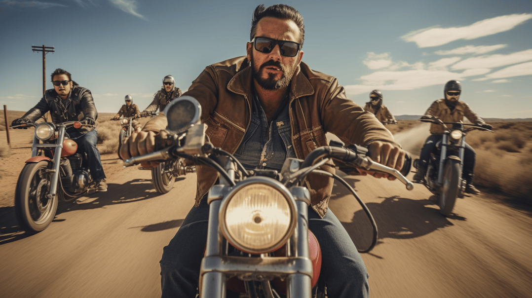 guys trip riding motorcycles down route 66 in search of adventure