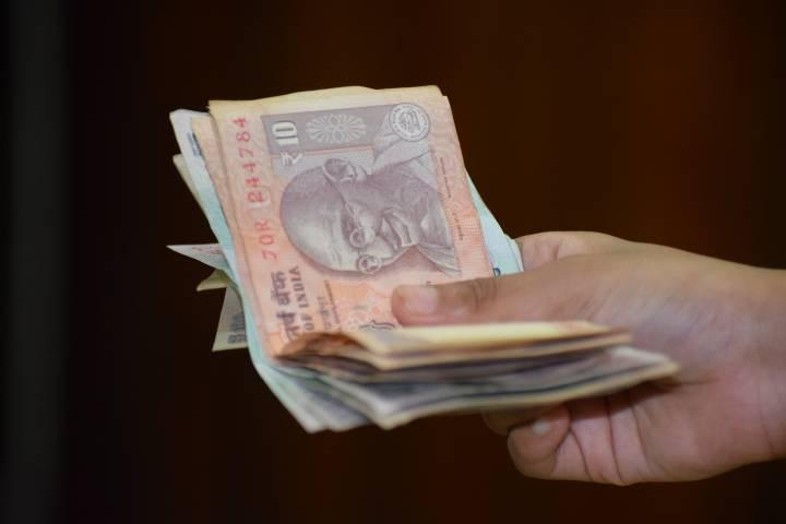 indian rupees cash money