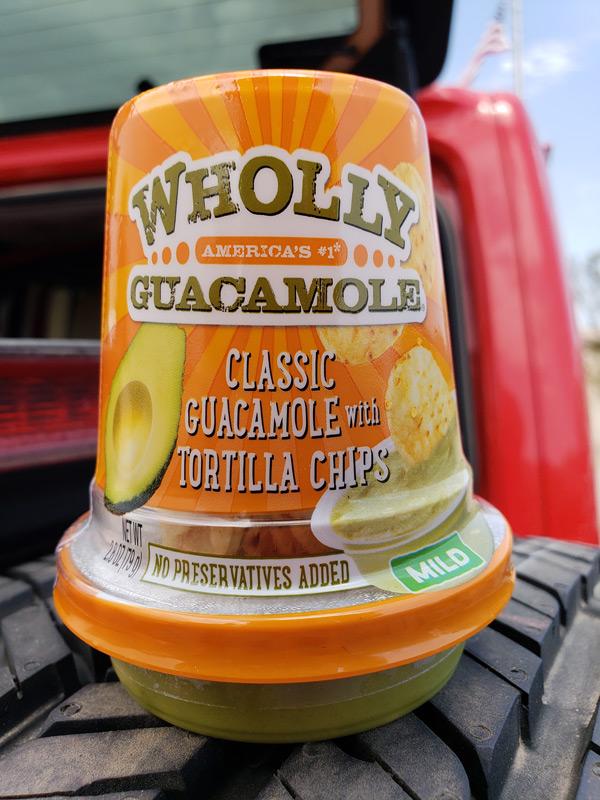 wholly guacamole snack cups mild