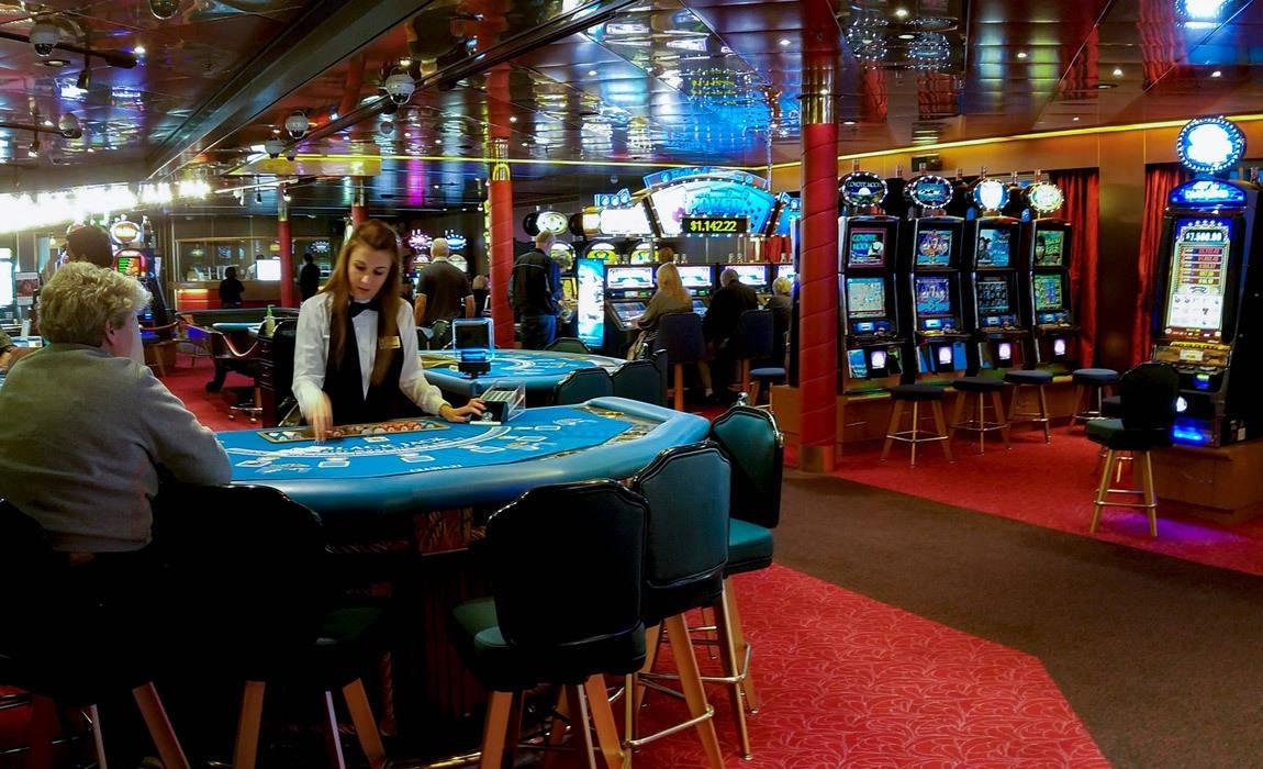 Table games like blackjack are popular on cruise ships