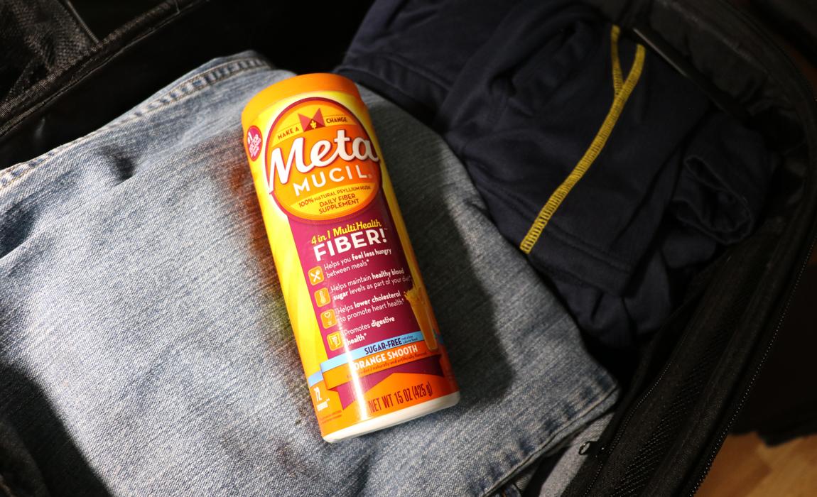 Why dietary fiber is important when traveling