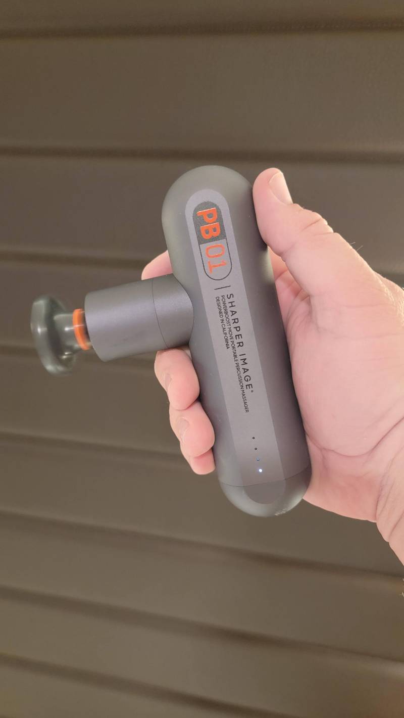 travel sized percussion massager