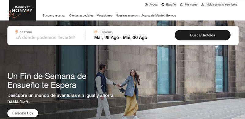 marriott hotel page in argentina