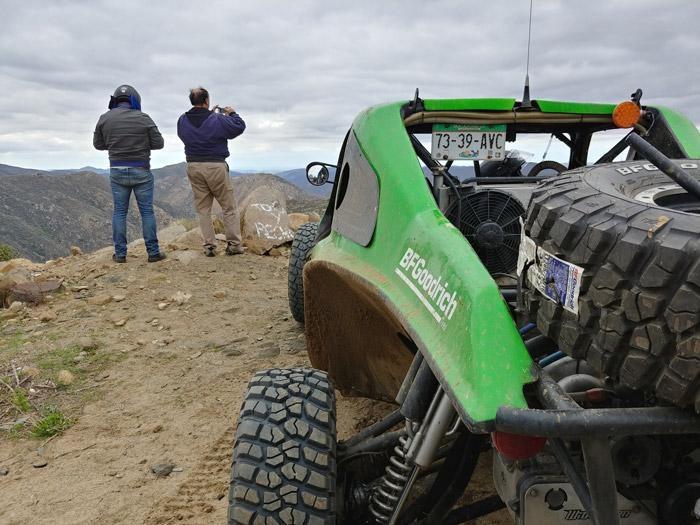 taking photos of mountains wide open baja