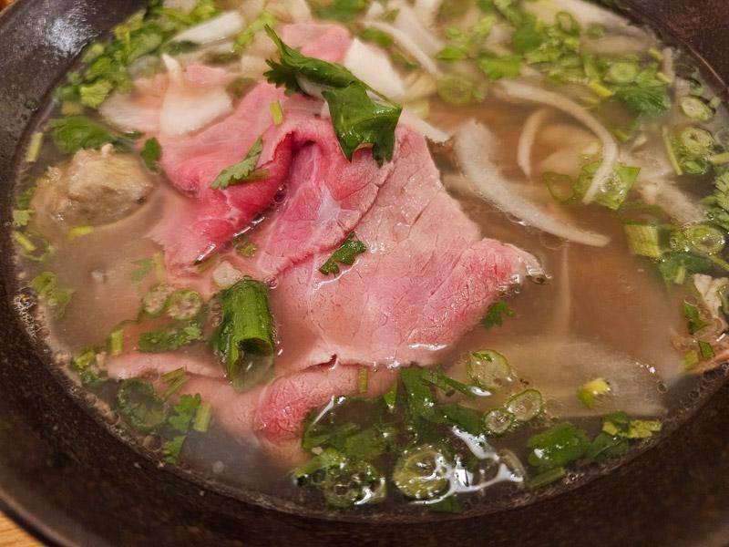 pho rare beef