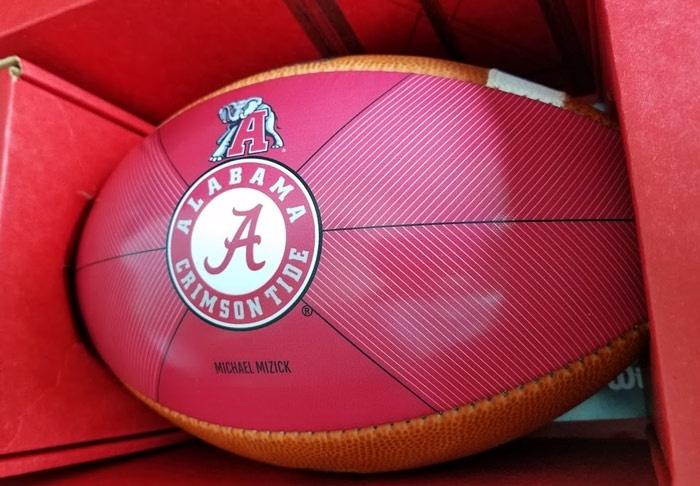 football in box