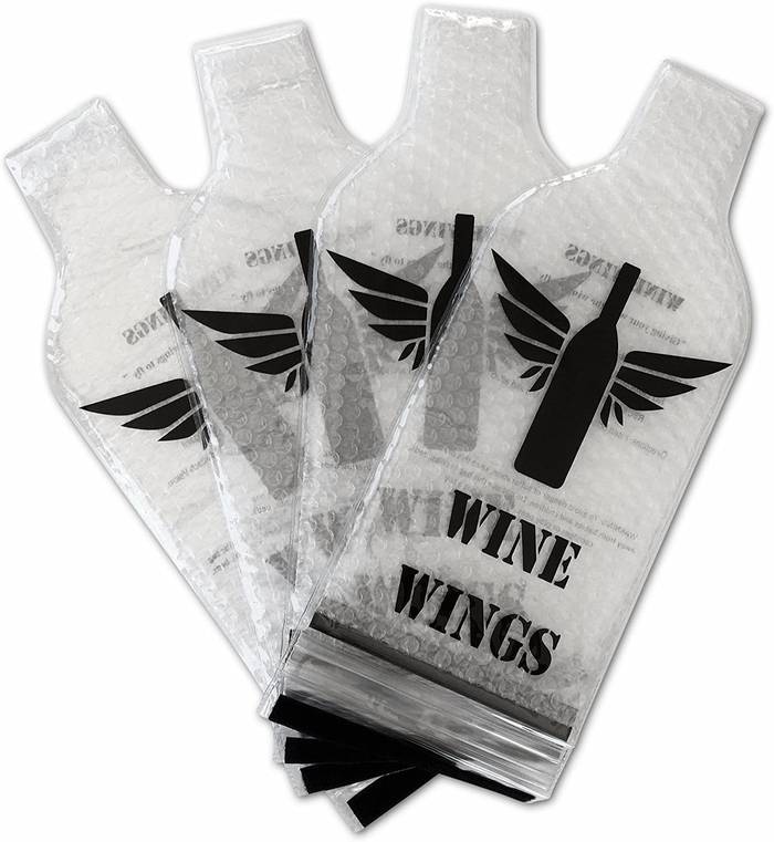 wine wings bottle protector sleeves perfect for wine lovers that travel