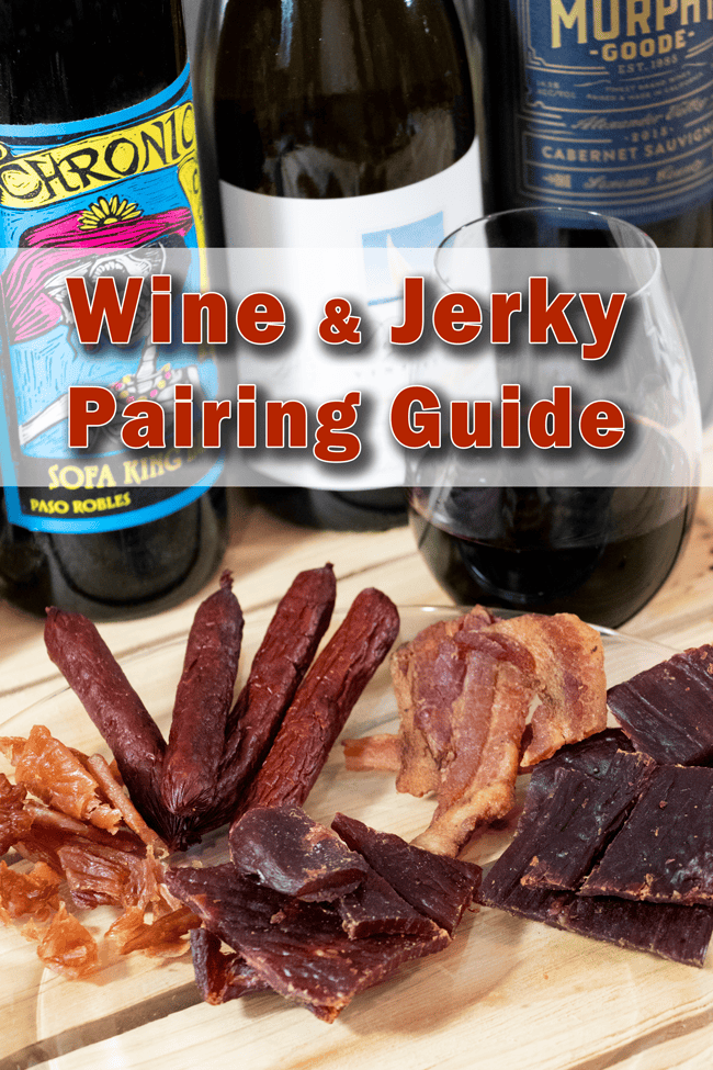 wine and jerky pairing guide