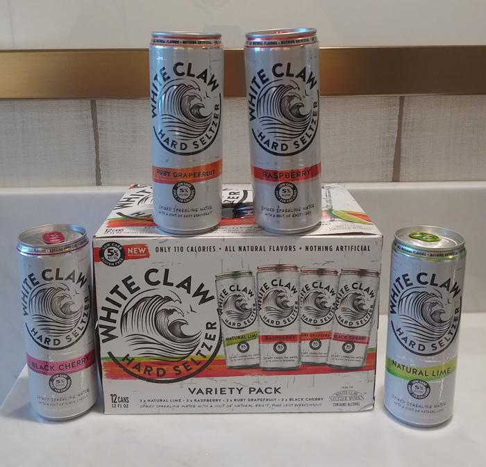 white claw hard seltzer