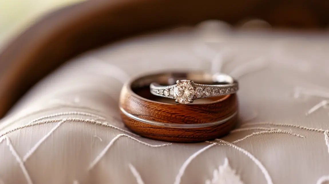 wood vs metal wedding rings