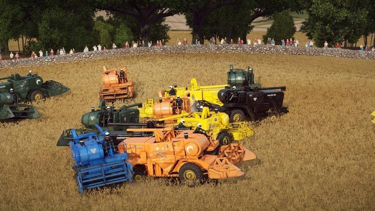 harvester demolition derby