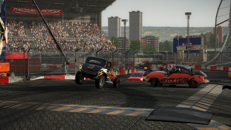 wreckfest racing