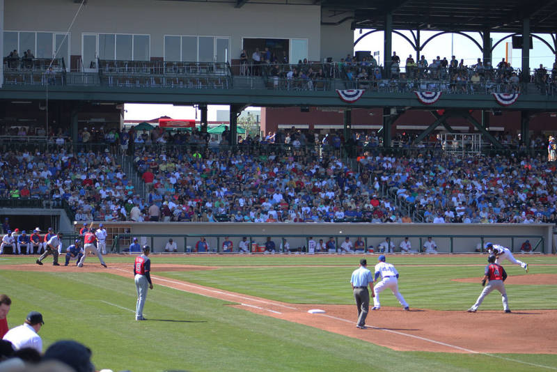 Cubs Park stadium in Mesa Arizona