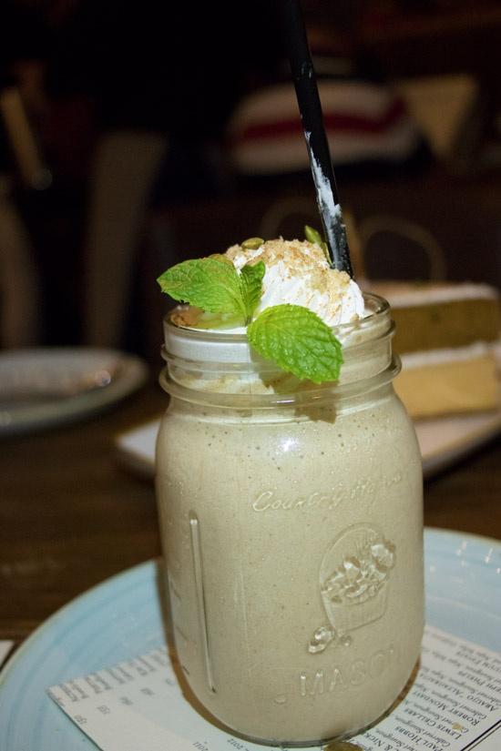 pumpkin milkshake