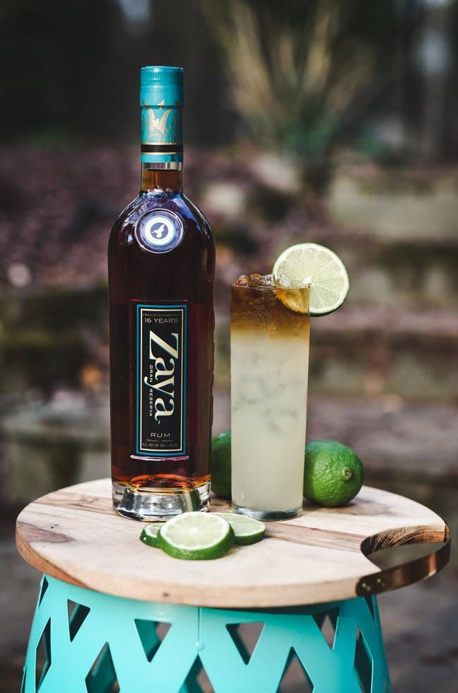 zaya rum ginger tropic cocktail recipe