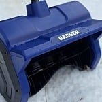 wild badger power electric snow shovel