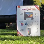 iLive's Outdoor Pop-up Movie Theater Kit